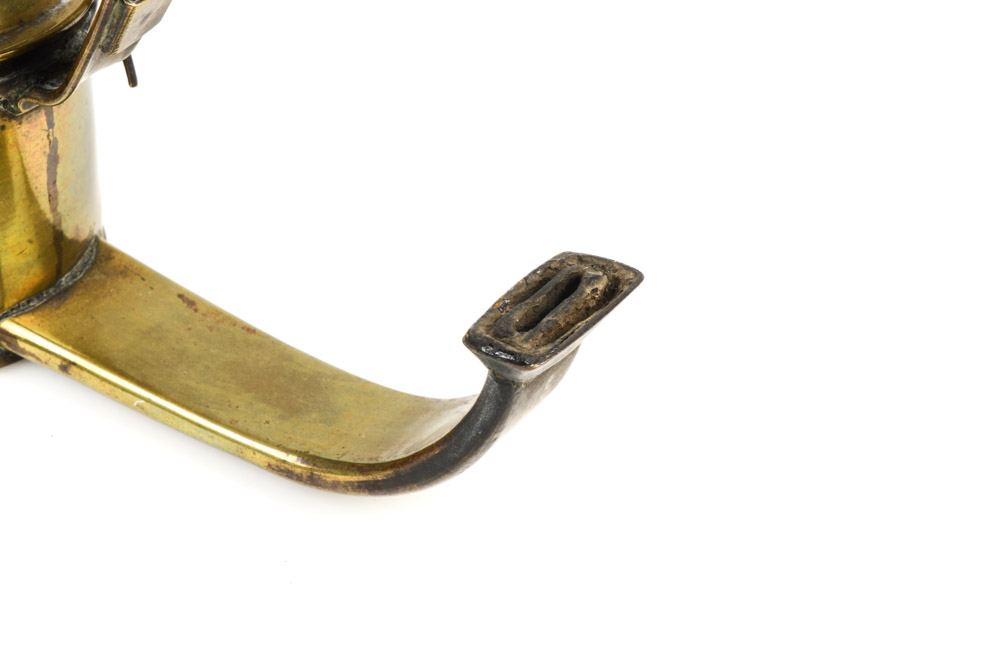 Antique Brass Hanging Oil Lamp