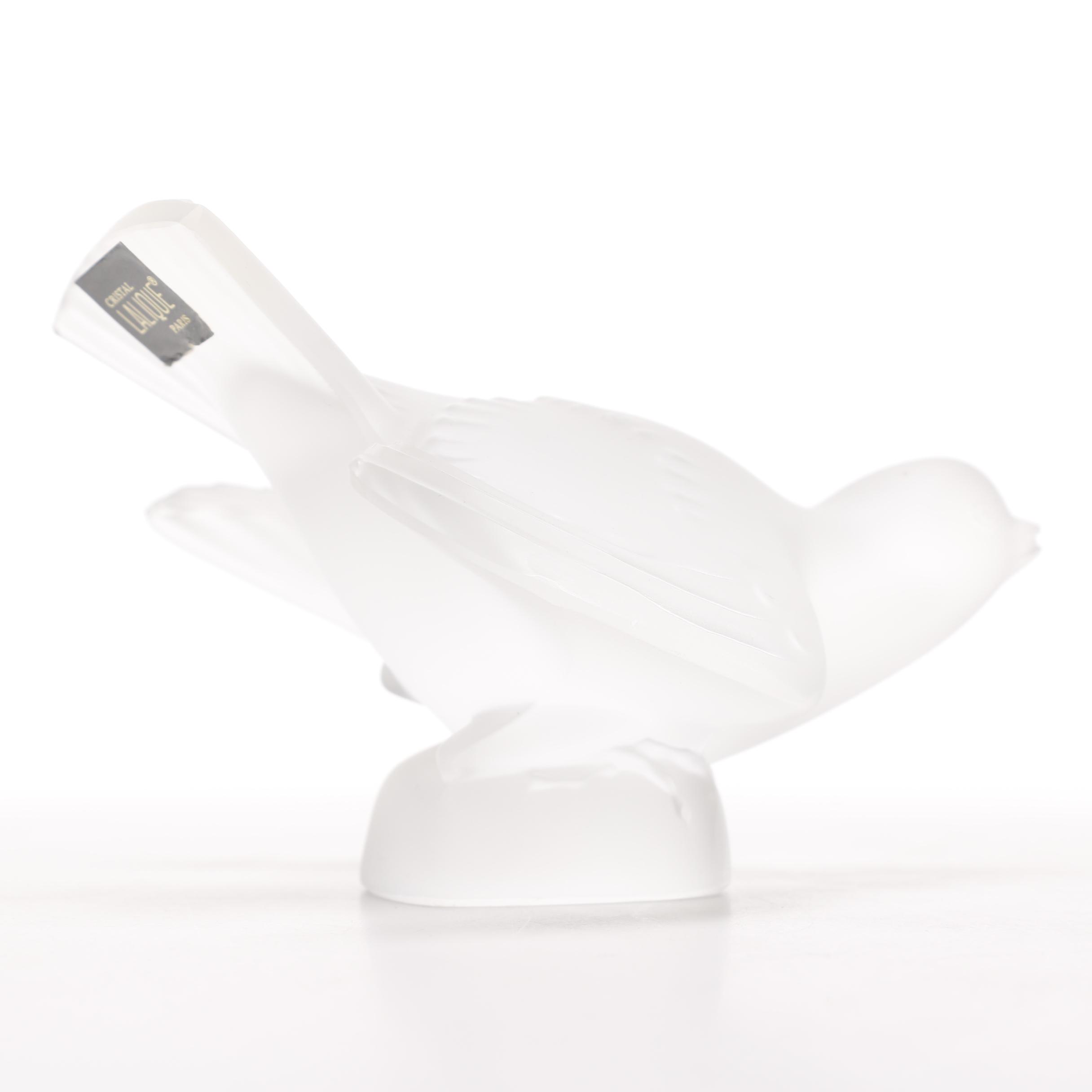 Lalique Glass Dove