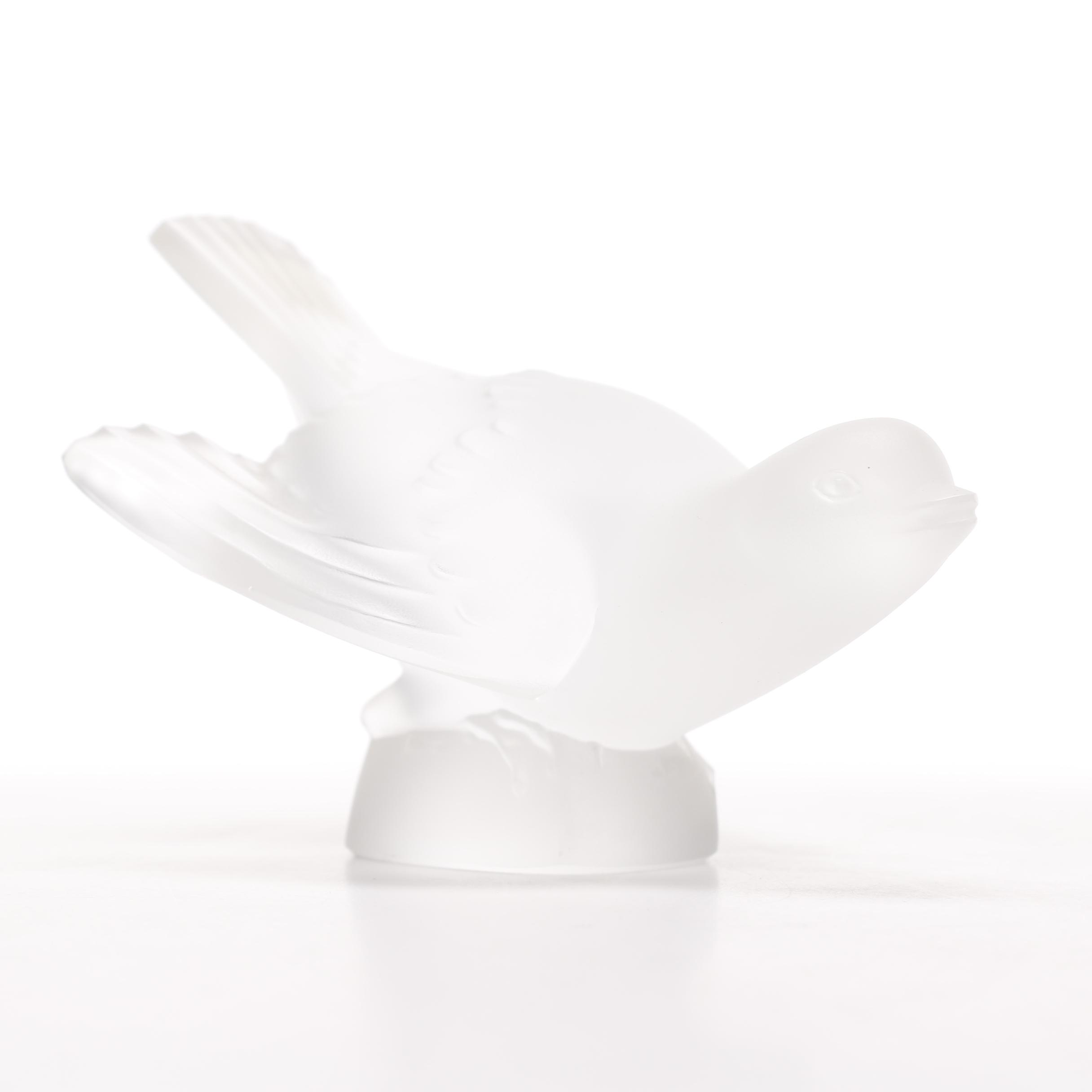 Lalique Glass Dove
