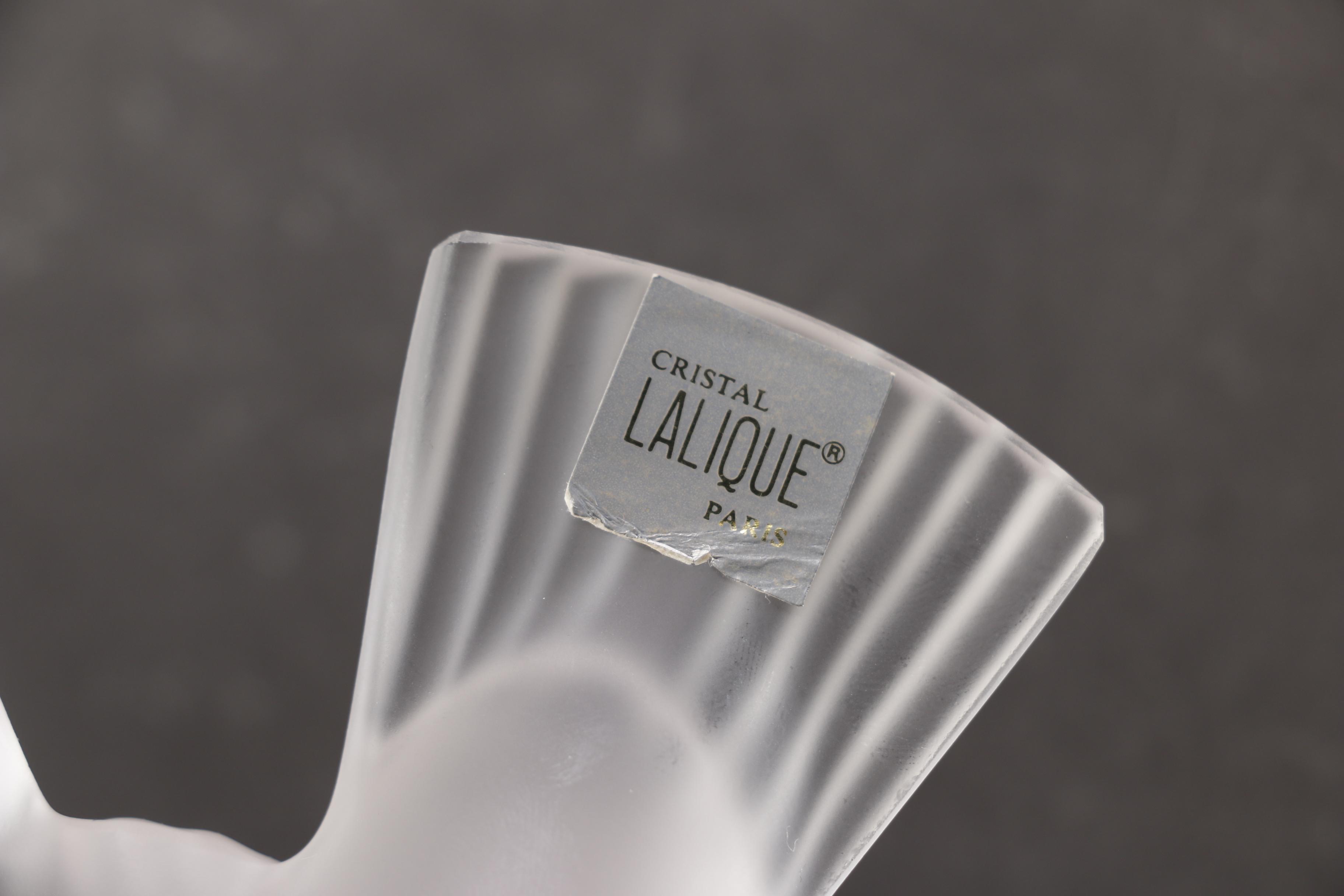 Lalique Glass Dove