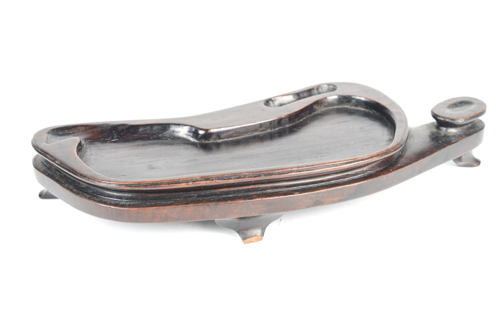 Chinese Yuan Dynasty Bronze Xiniu Mirror Stand