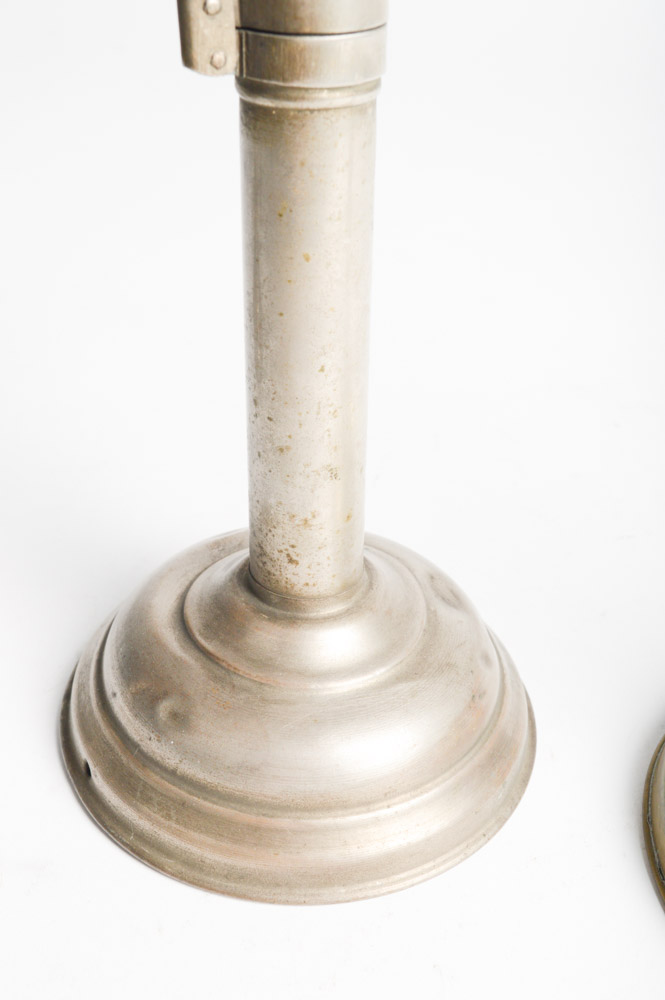 Three Antique Candlesticks