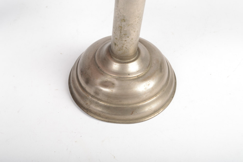 Three Antique Candlesticks