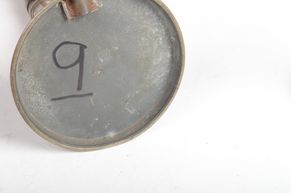 Three Antique Candlesticks