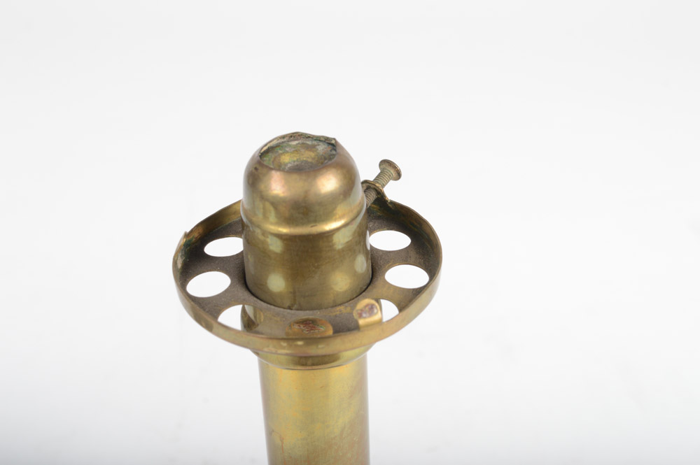 Three Antique Candlesticks