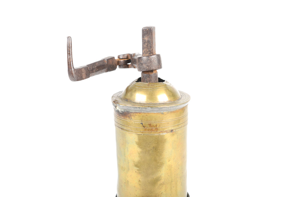 Antique Russian Brass Coffee Mill