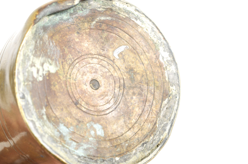 Antique Russian Brass Coffee Mill