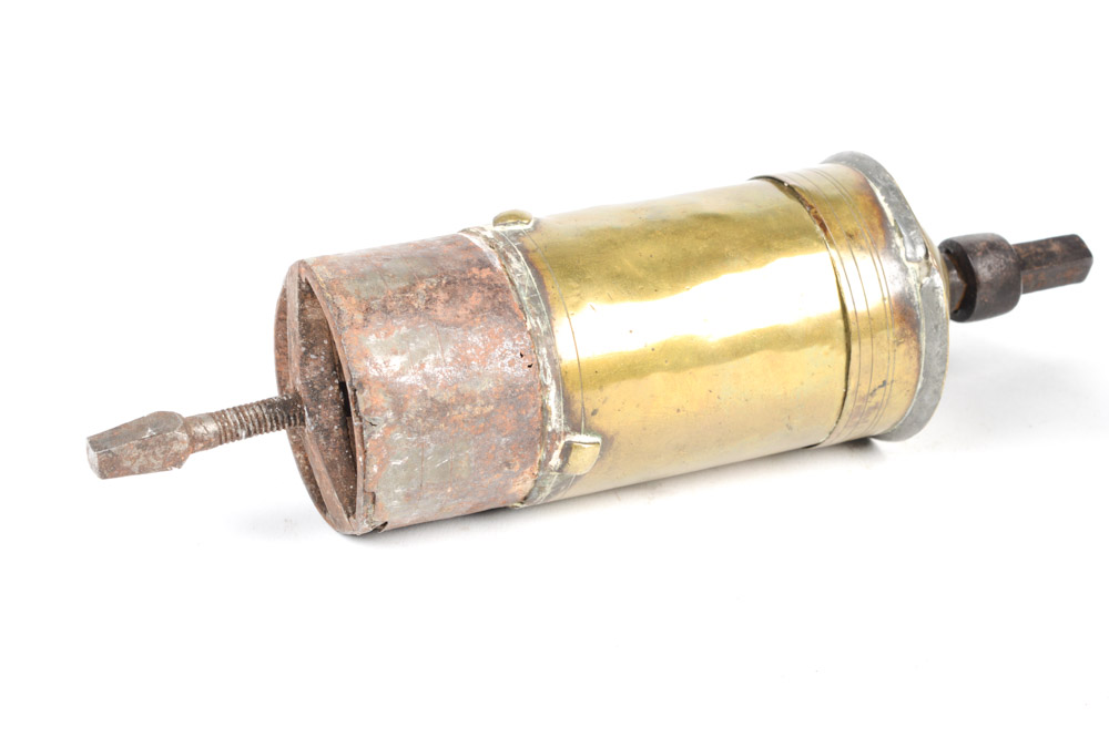 Antique Russian Brass Coffee Mill