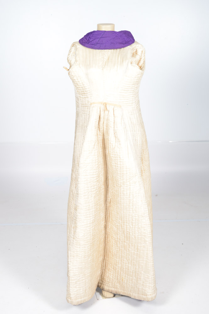 Late Qing Dynasty Hand Embroidered Padded Jacket