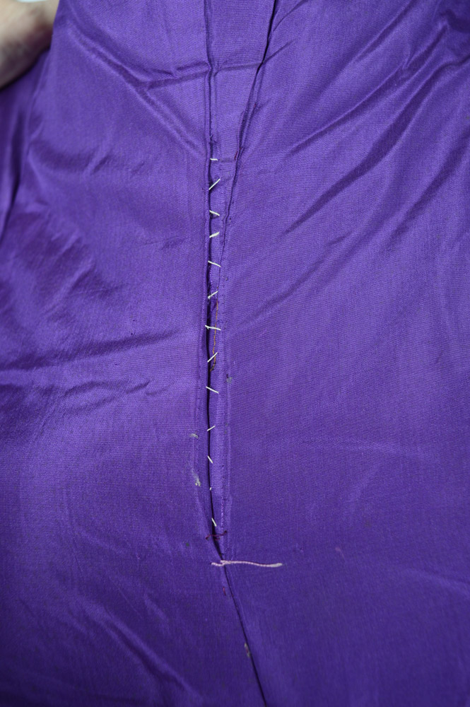 Late Qing Dynasty Hand Embroidered Padded Jacket