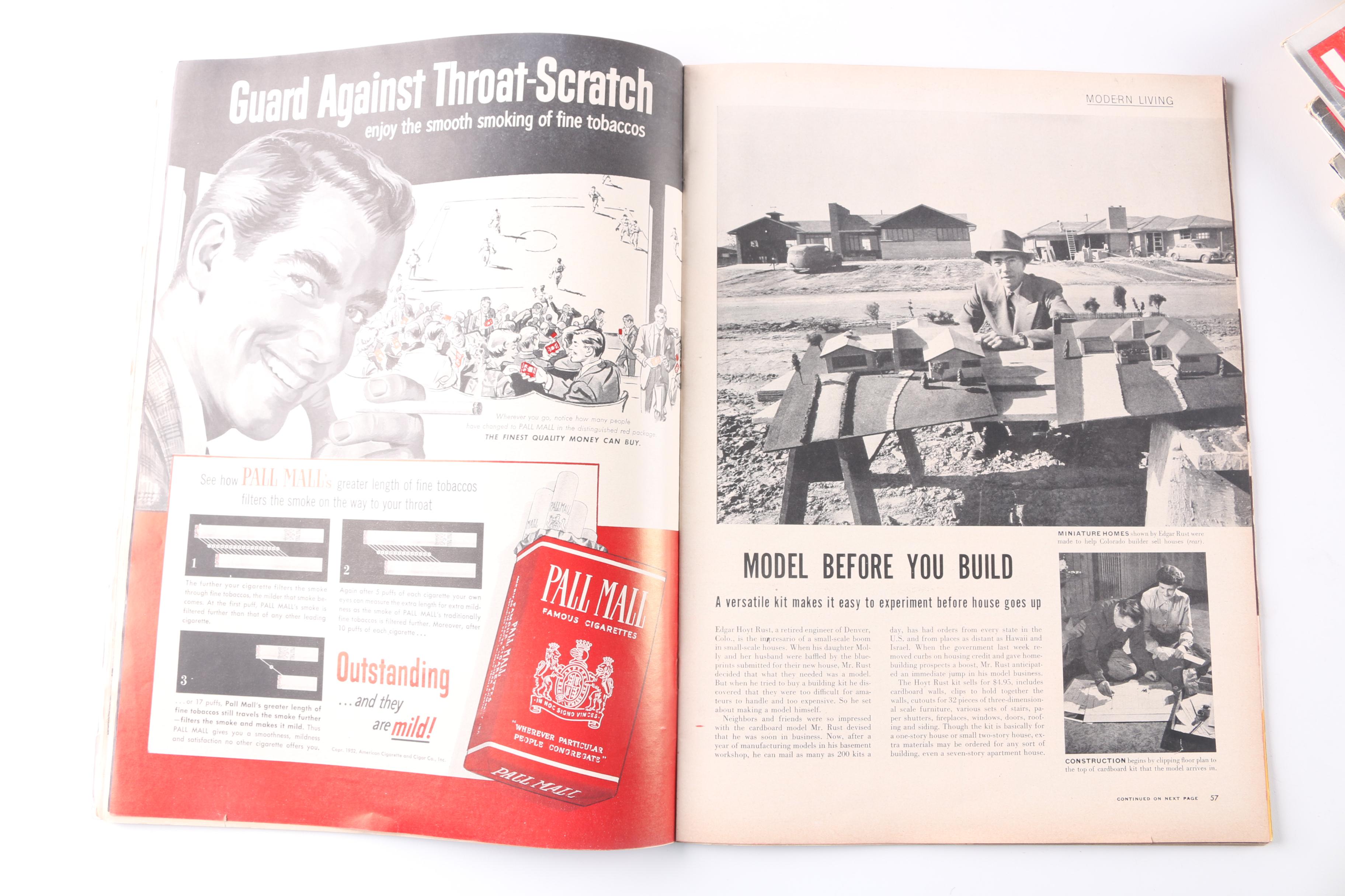 Collection of 1950s "Life" Magazines