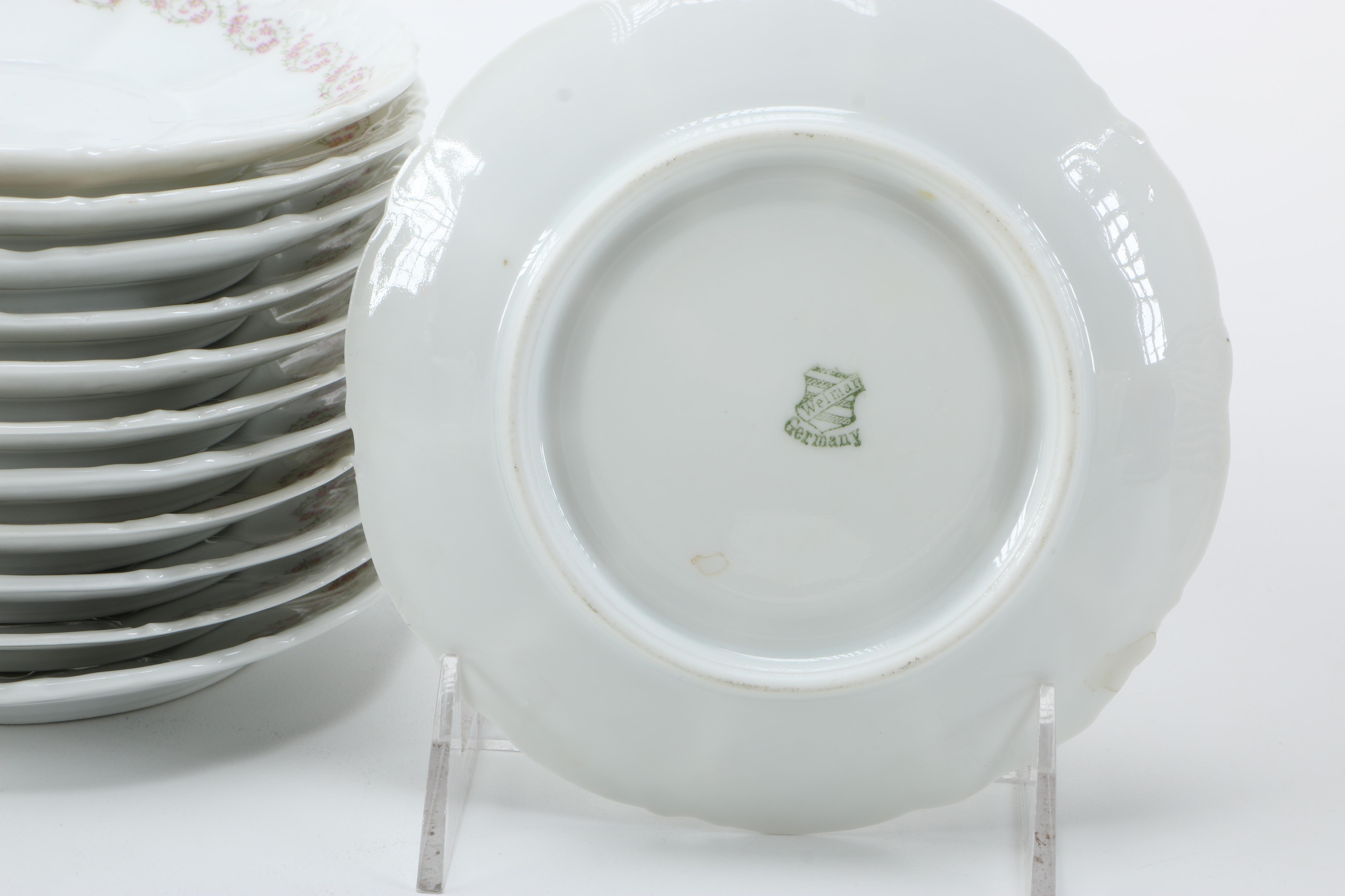Welmar German China Set