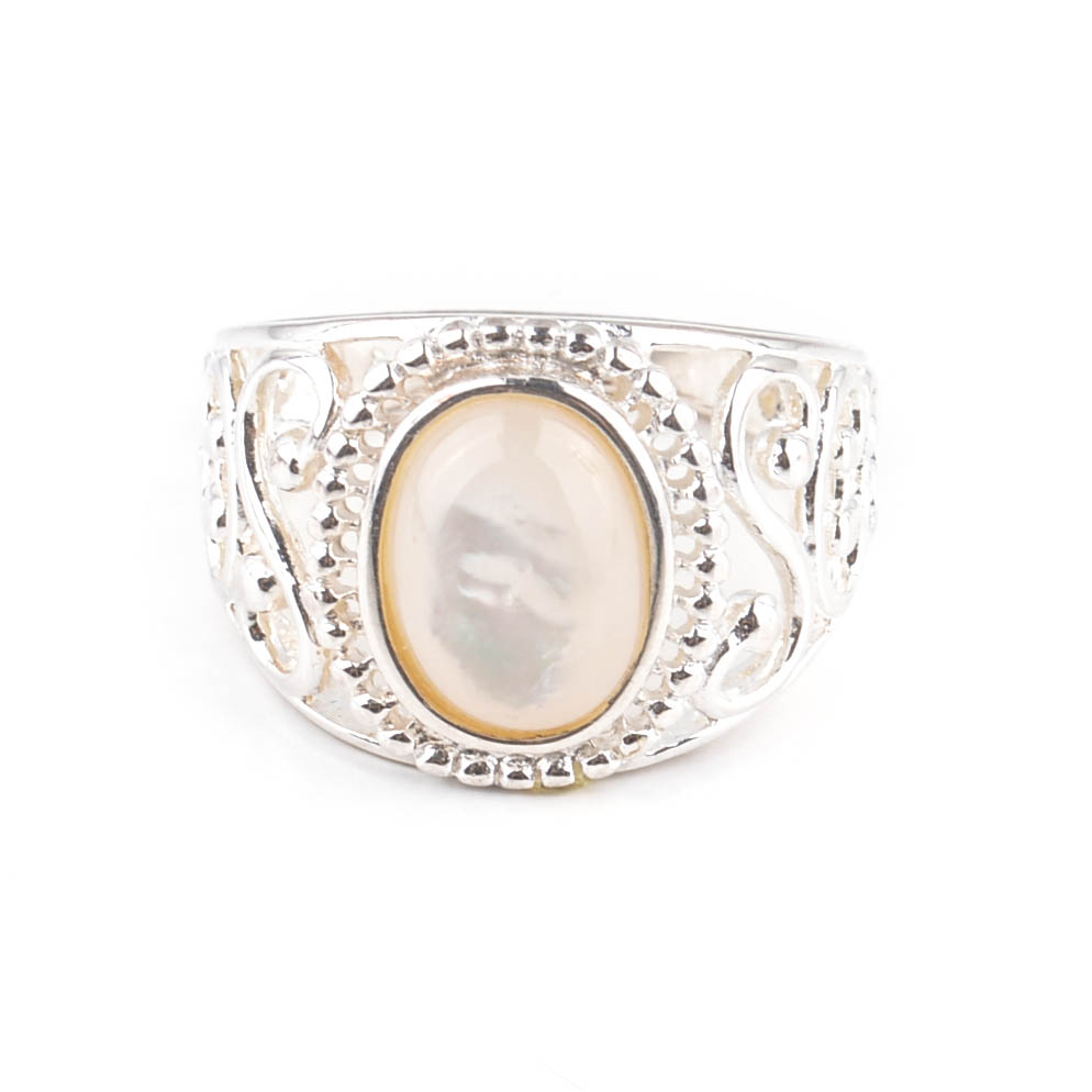 Five Sterling Silver Rings