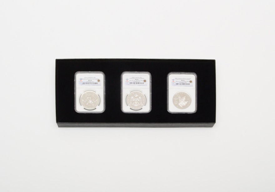 Vancouver Olympics Commemorative Canadian Coins