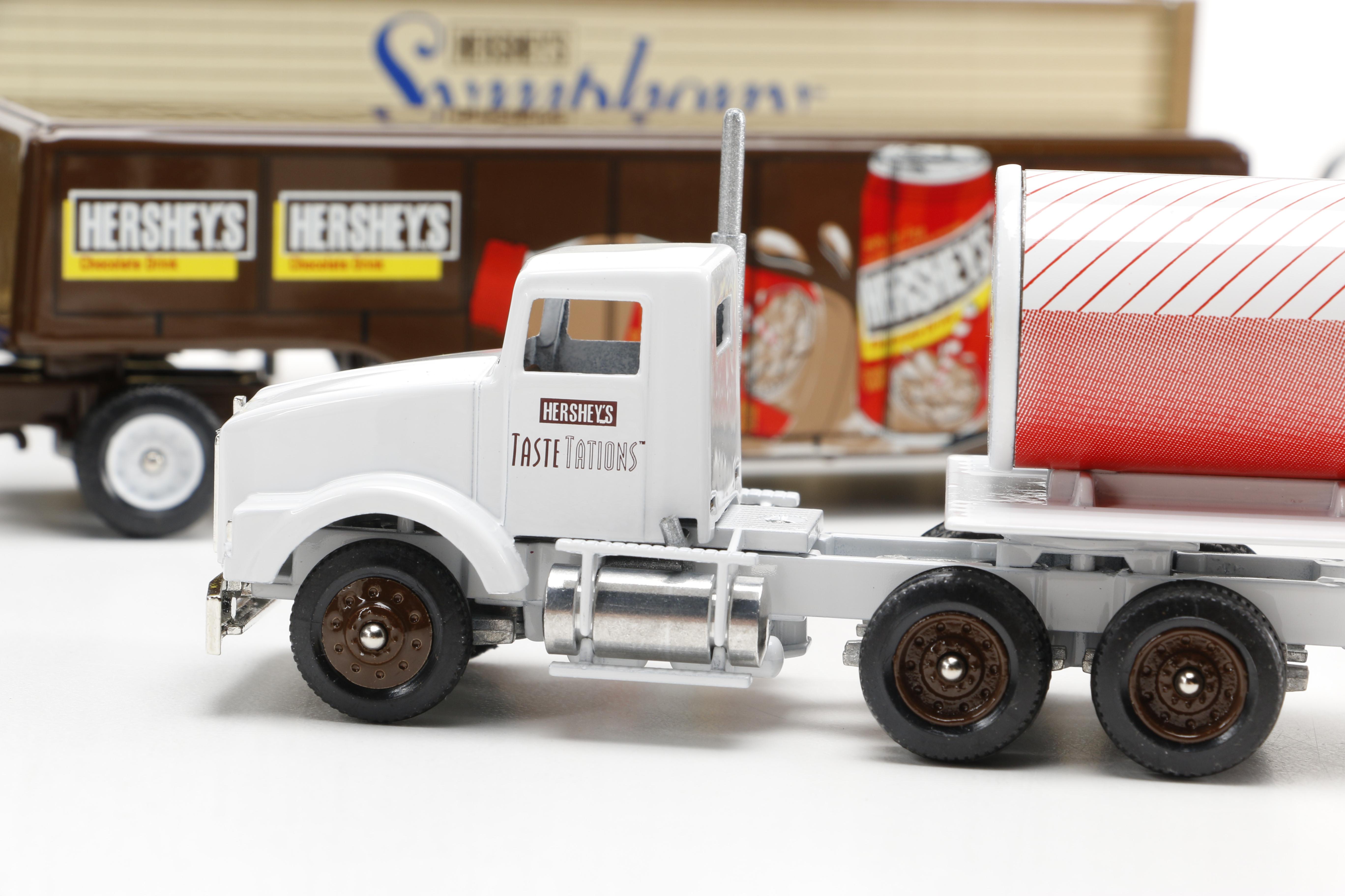 Hershey's Themed Winross Matchbox Semi-Trucks