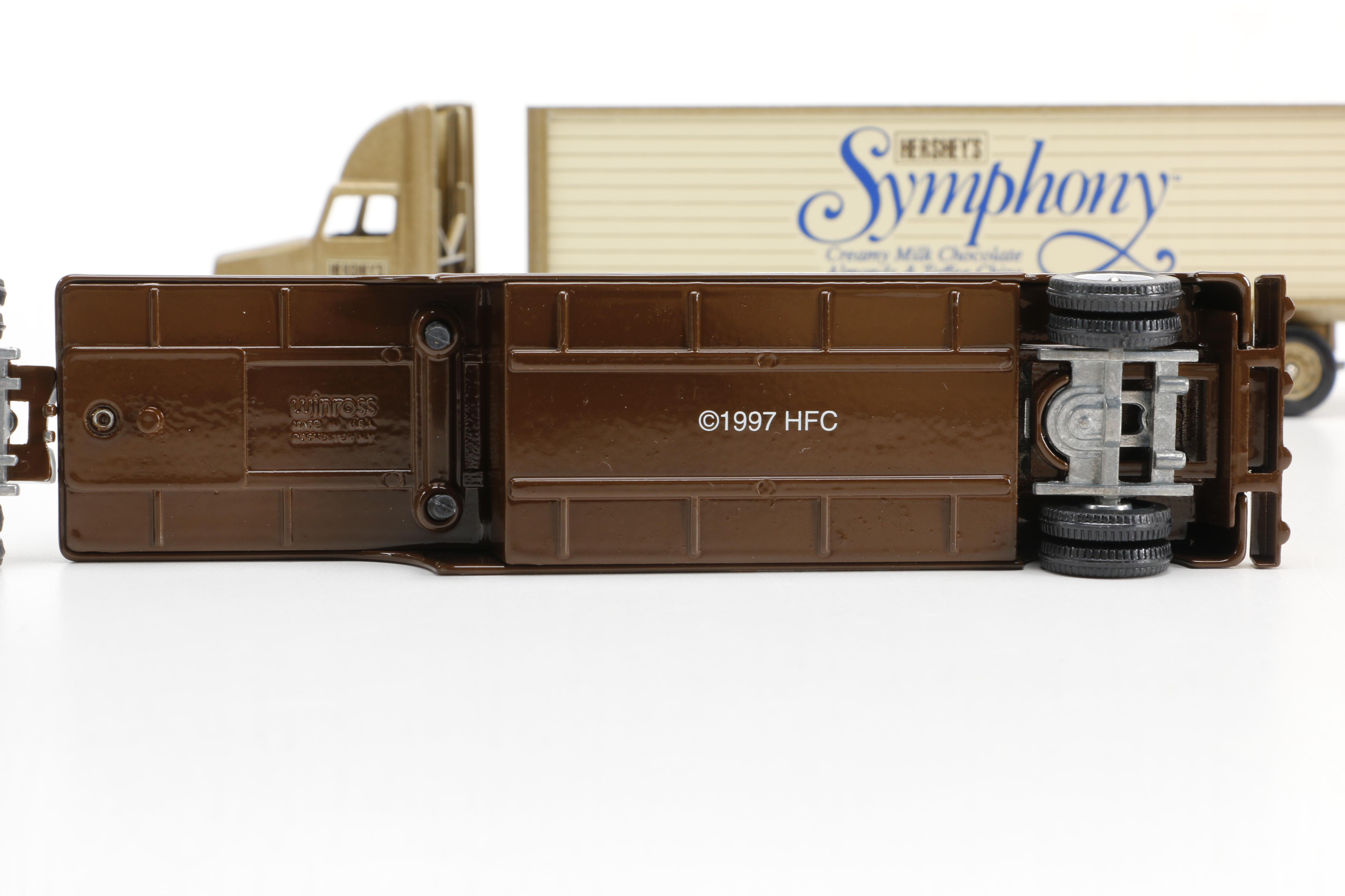 Hershey's Themed Winross Matchbox Semi-Trucks