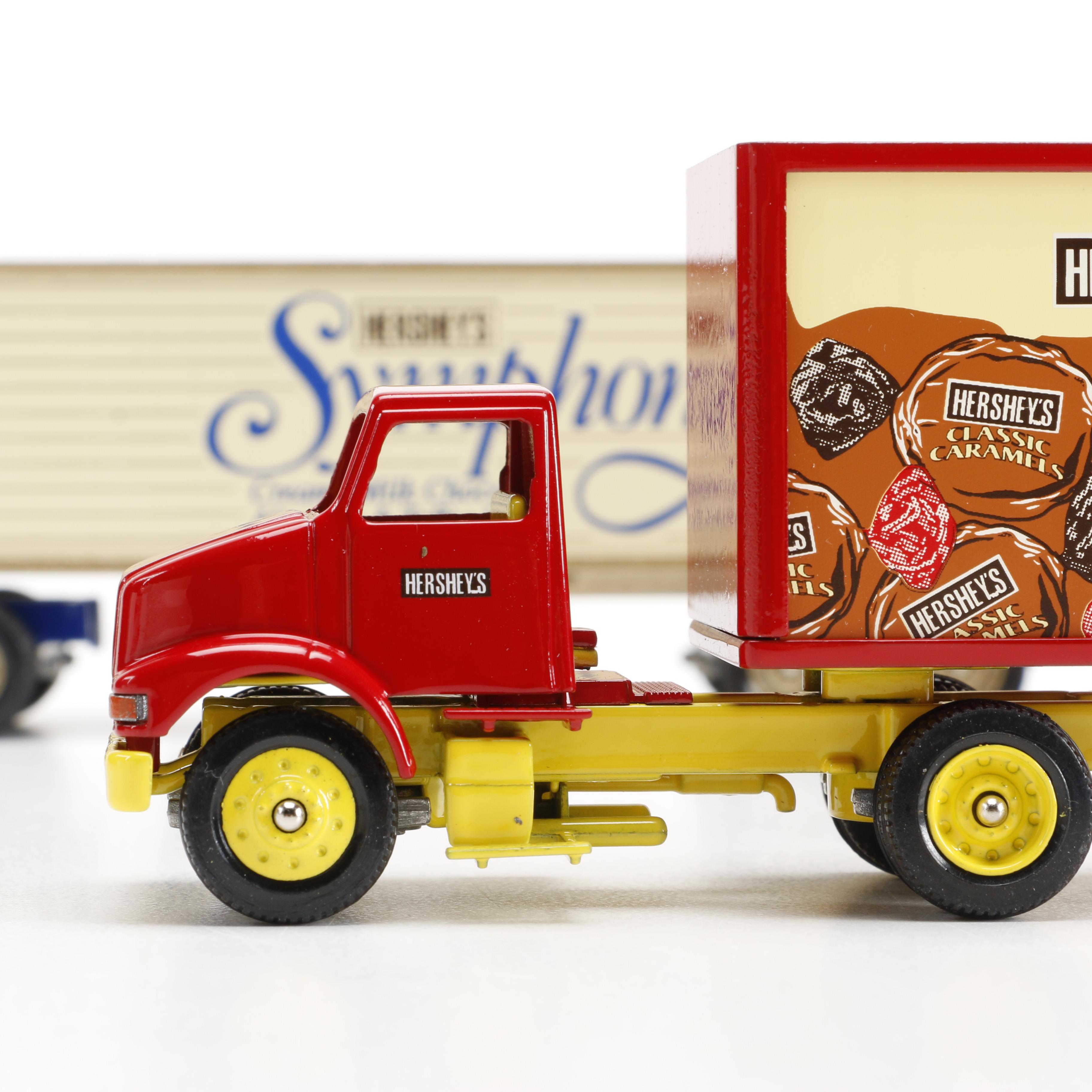 Hershey's Themed Winross Matchbox Semi-Trucks