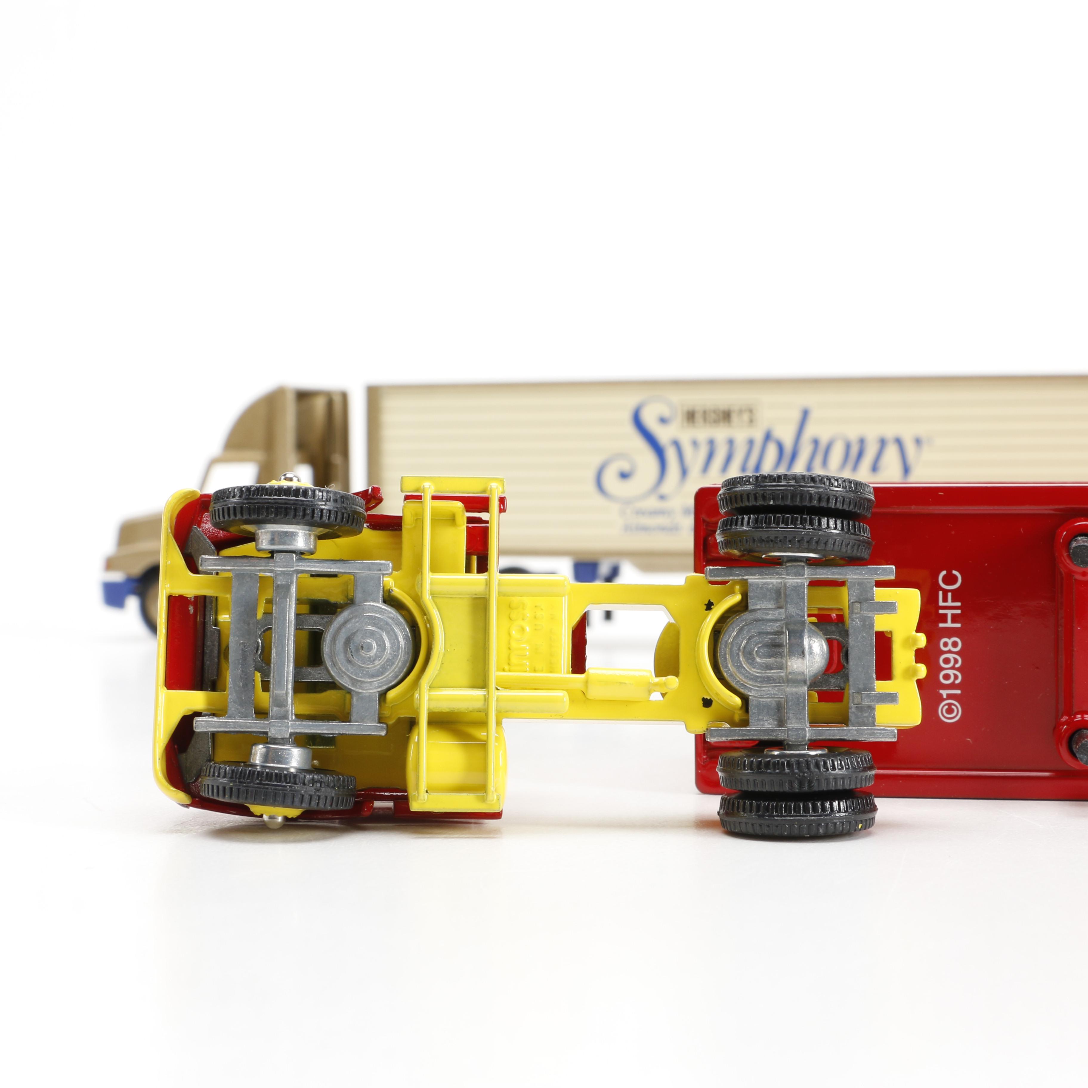 Hershey's Themed Winross Matchbox Semi-Trucks