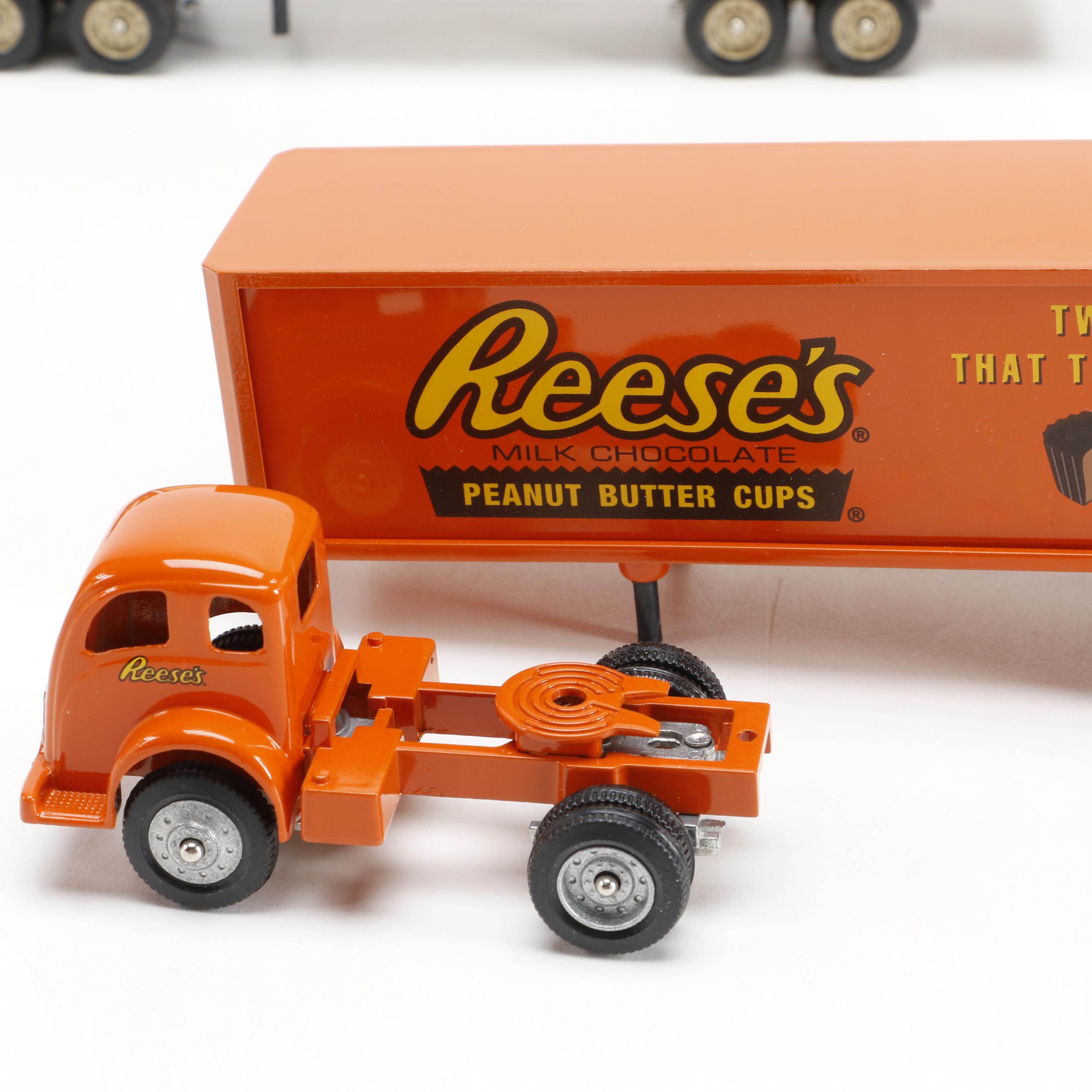Hershey's Themed Winross Matchbox Semi-Trucks