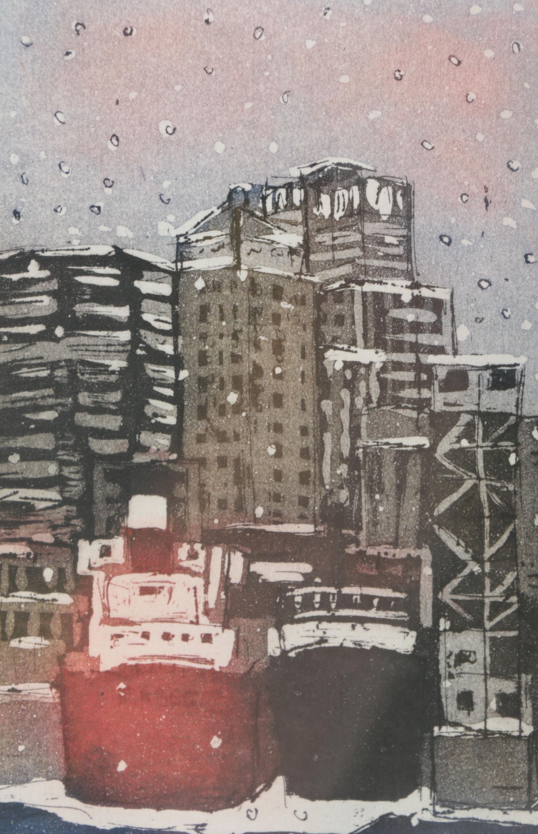 Claude Montoya Limited Edition Aquatint