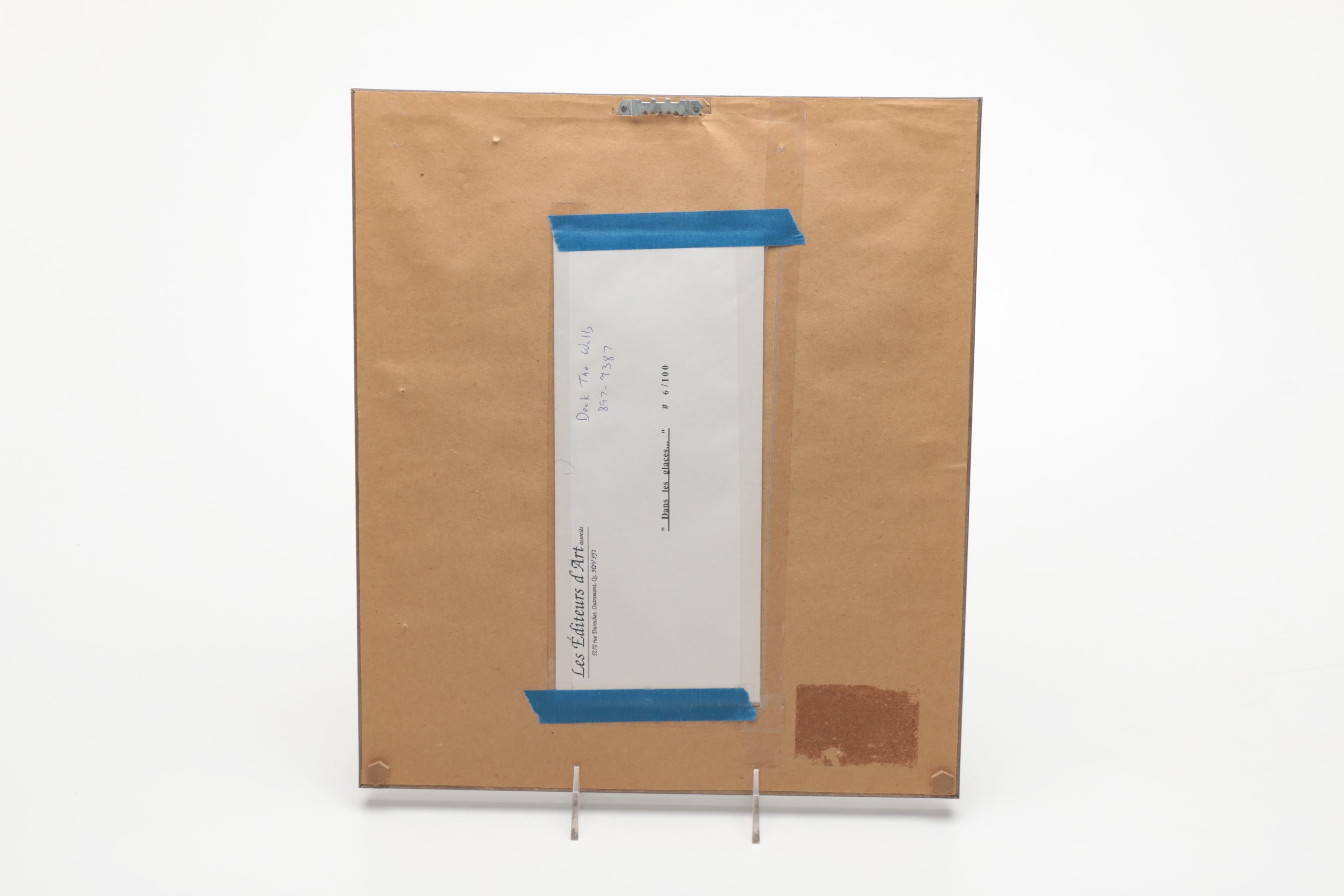 Claude Montoya Limited Edition Aquatint