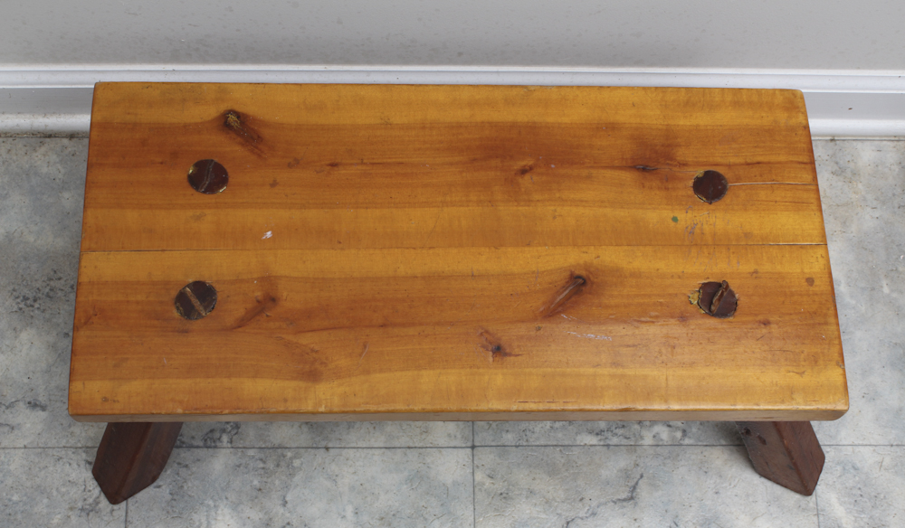 Grouping of Wooden Stools