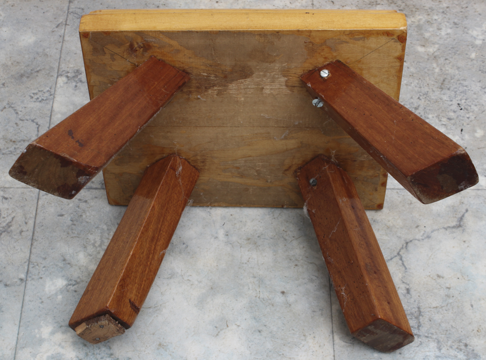 Grouping of Wooden Stools