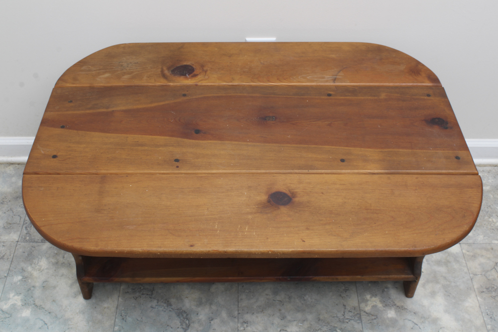Small Pine Drop Leaf Table