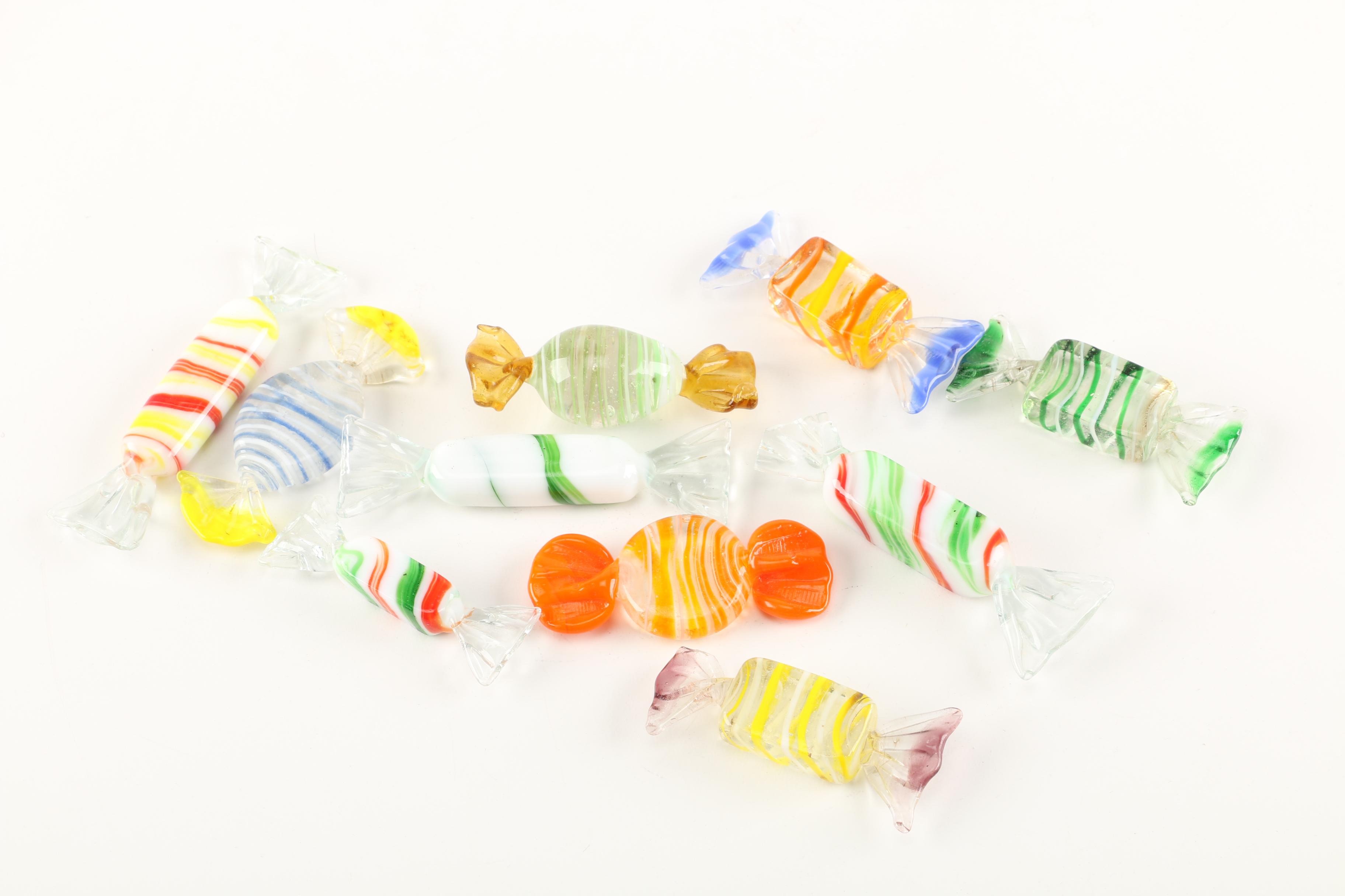 Assortment of Decorative Glassware