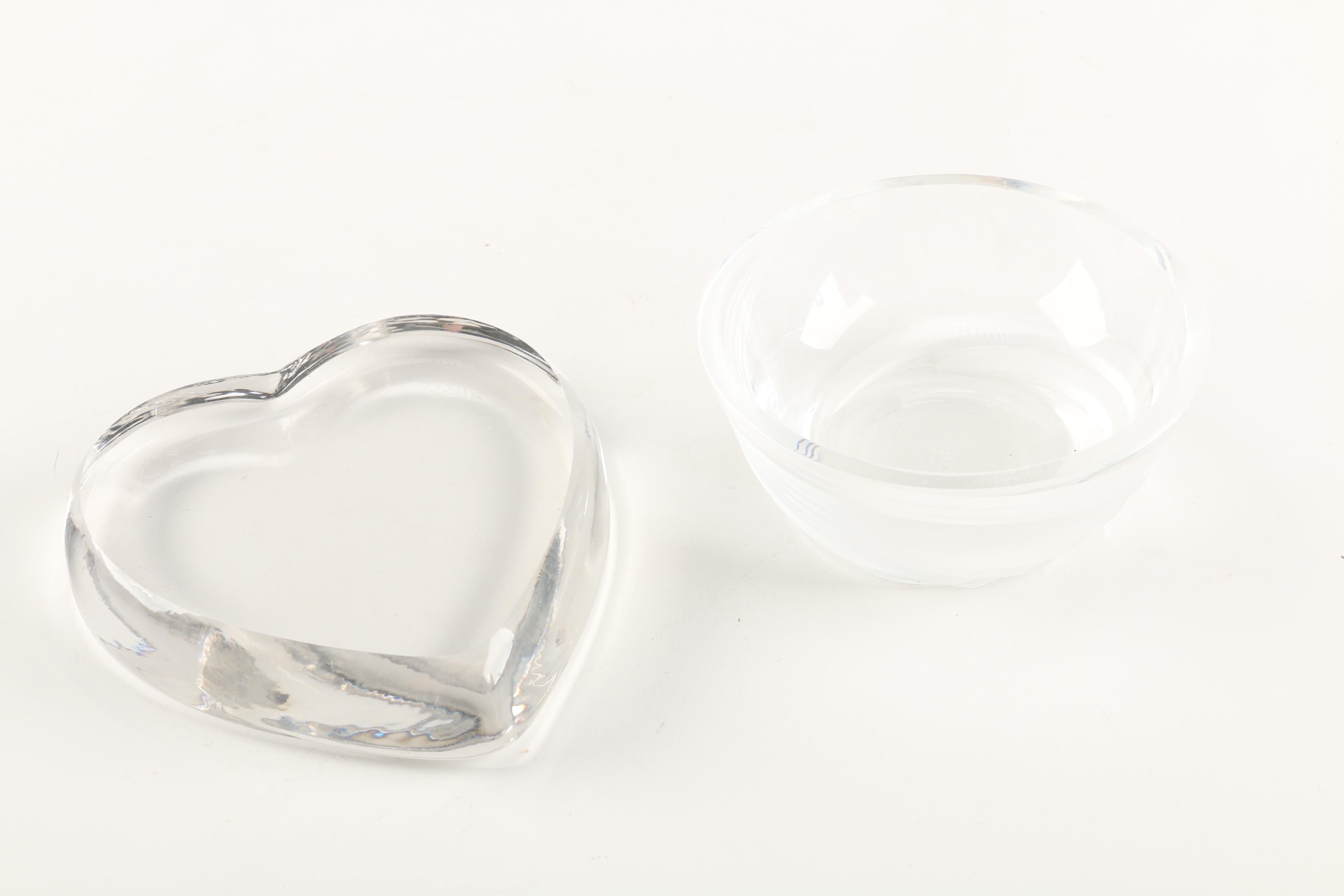 Assortment of Decorative Glassware