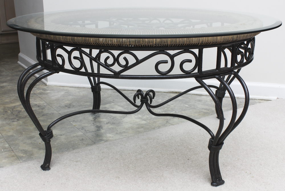 Glass Top Coffee Table