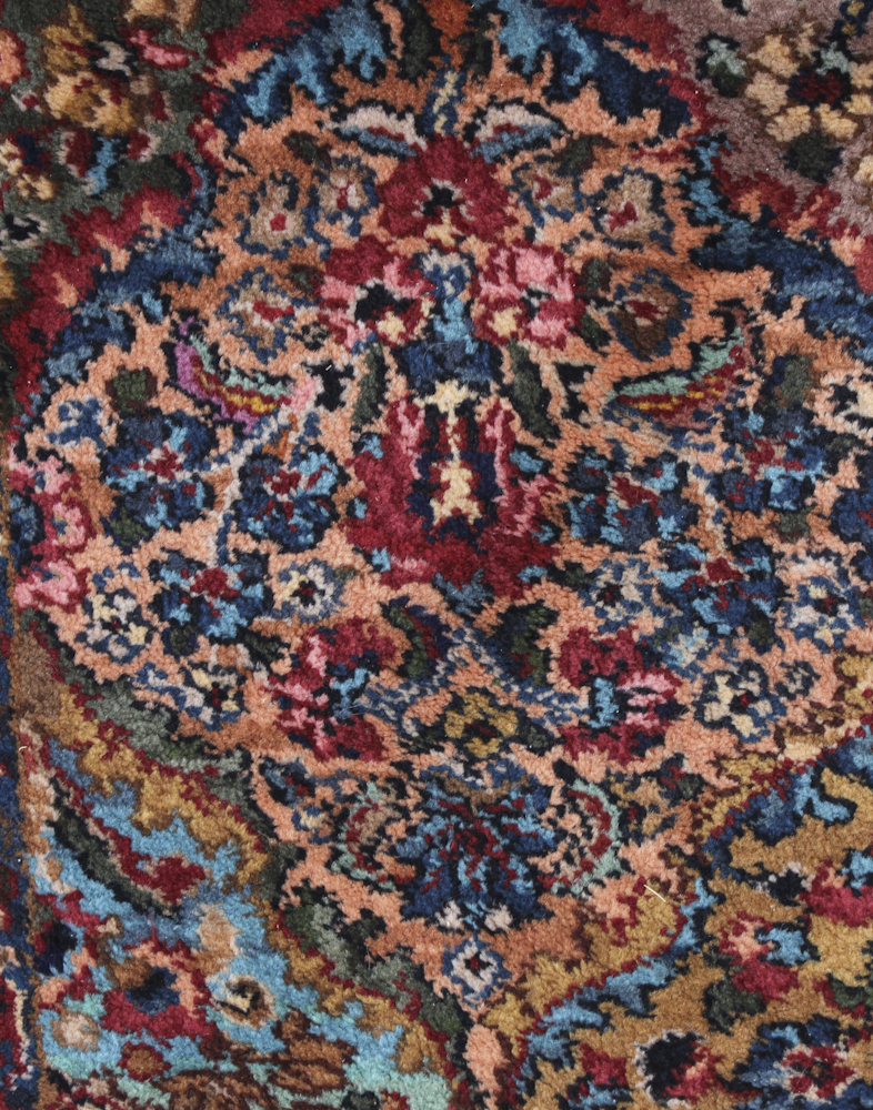 Machine Woven Karastan "Multi Panel Kerman" Area Rug