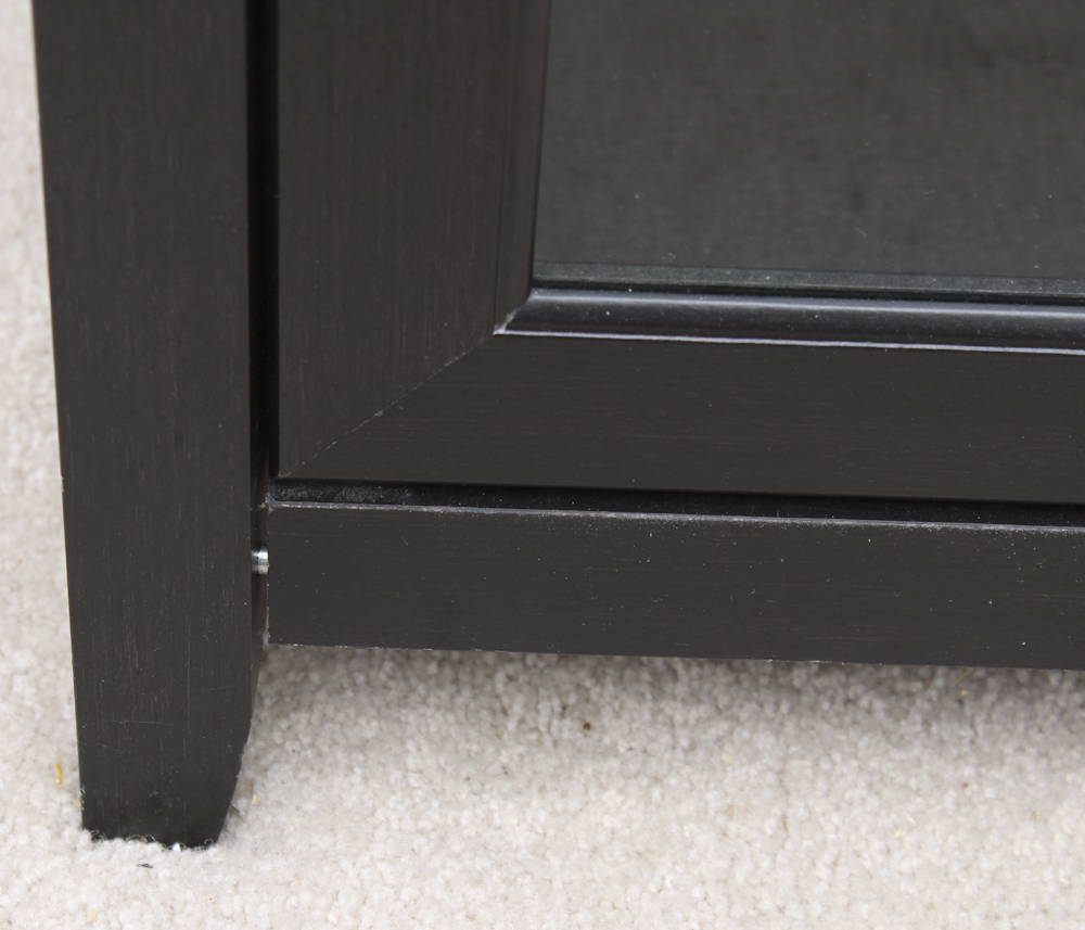 Black Television Console