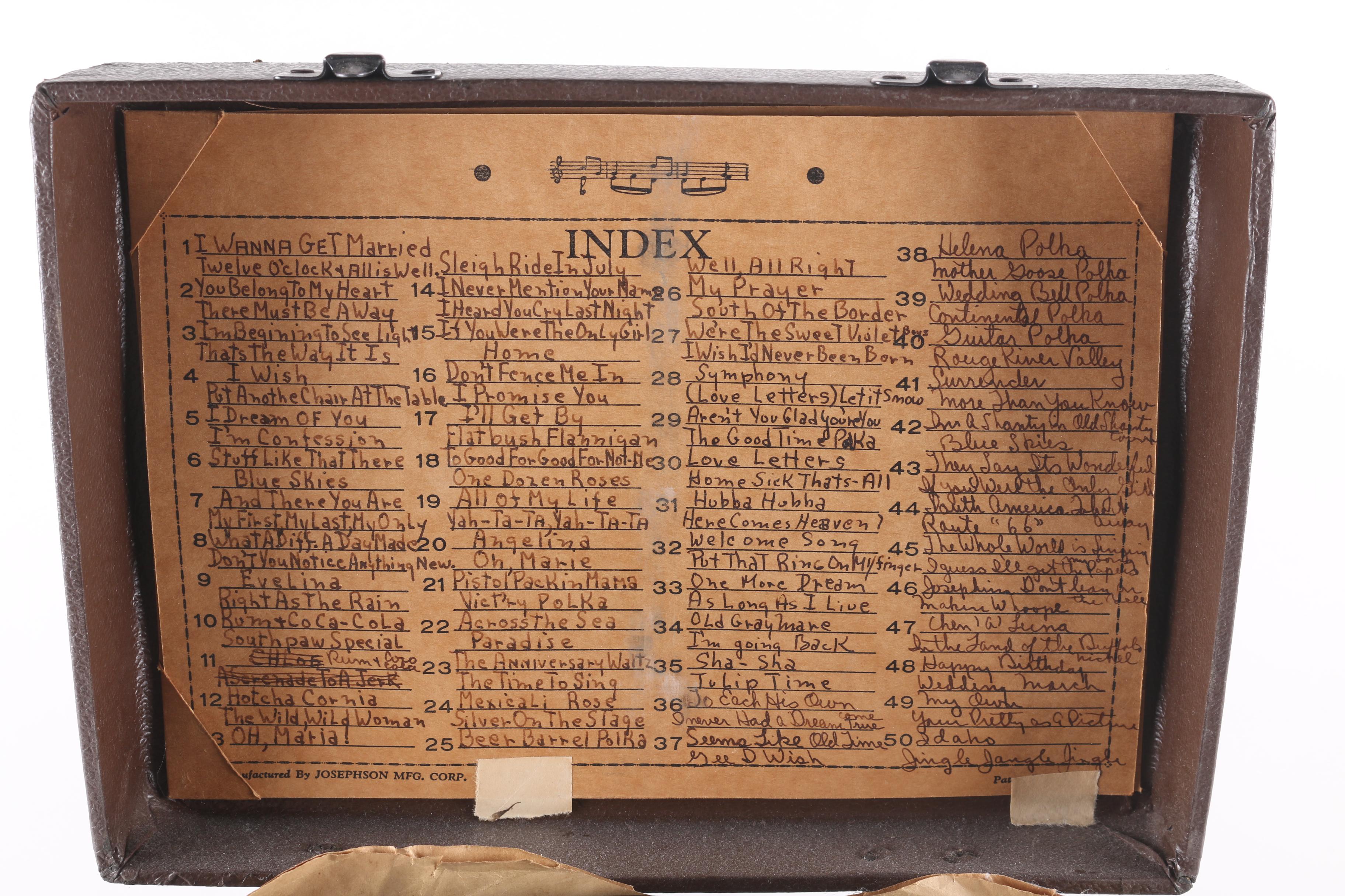 Vintage 78 rpm Records and Case