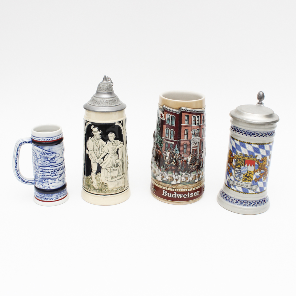 Grouping of Beer Steins