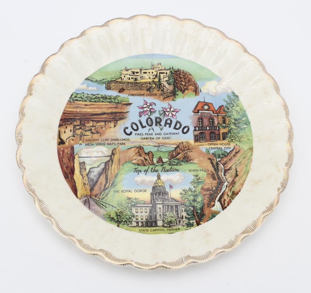 Collection of American States Collectible Plates