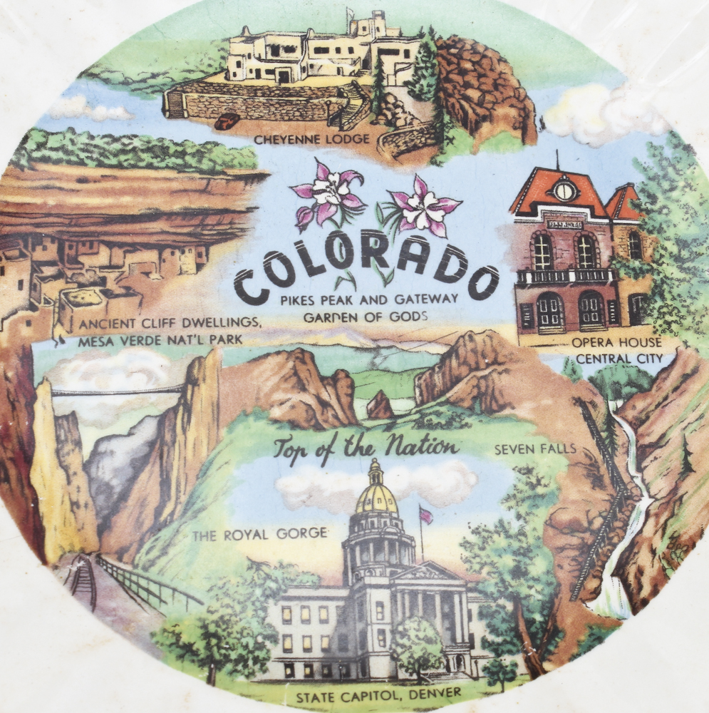 Collection of American States Collectible Plates