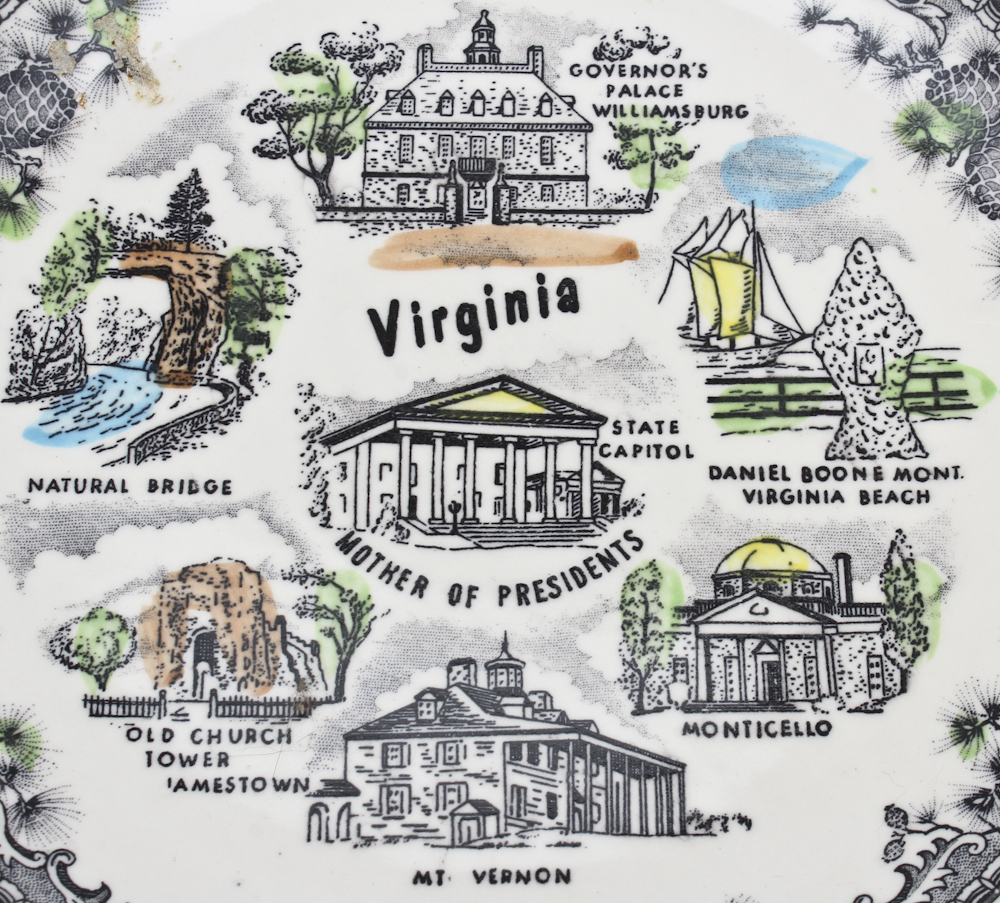 Collection of American States Collectible Plates