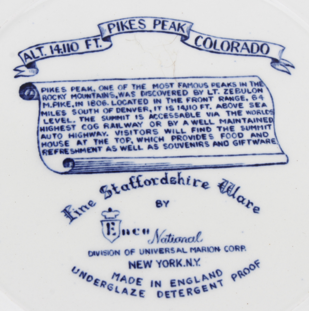 Collection of American States Collectible Plates