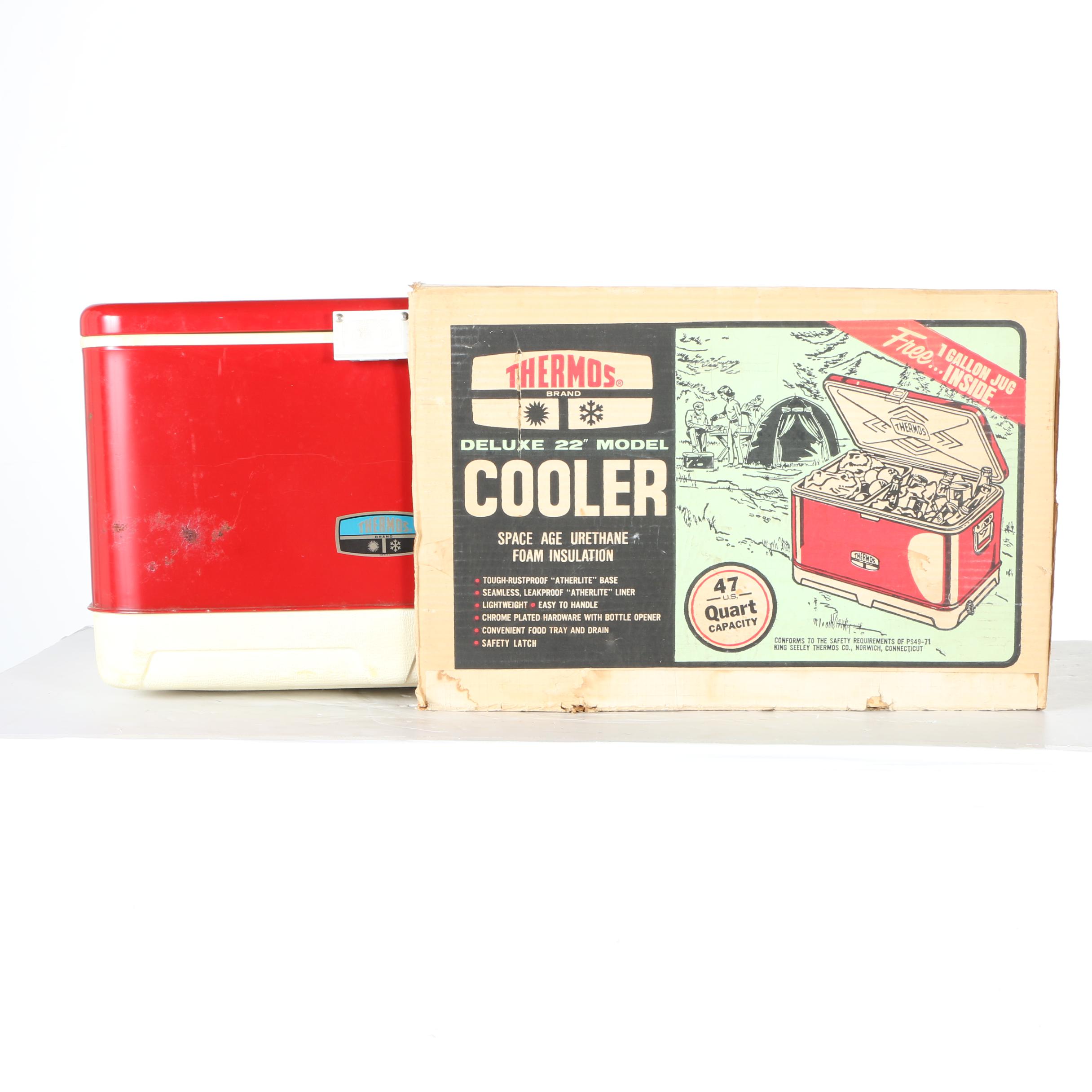 Vintage Thermos Brand Cooler