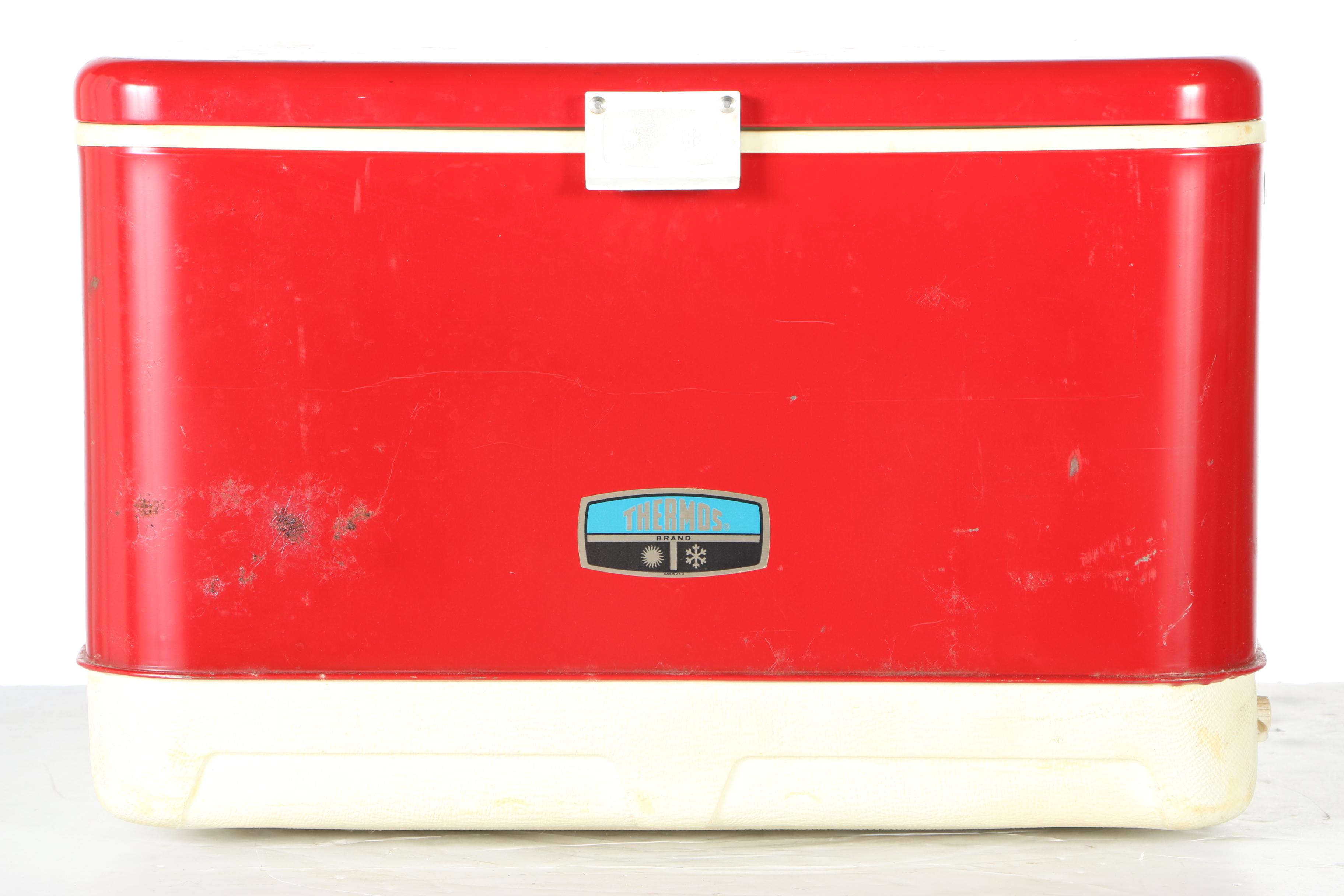 Vintage Thermos Brand Cooler