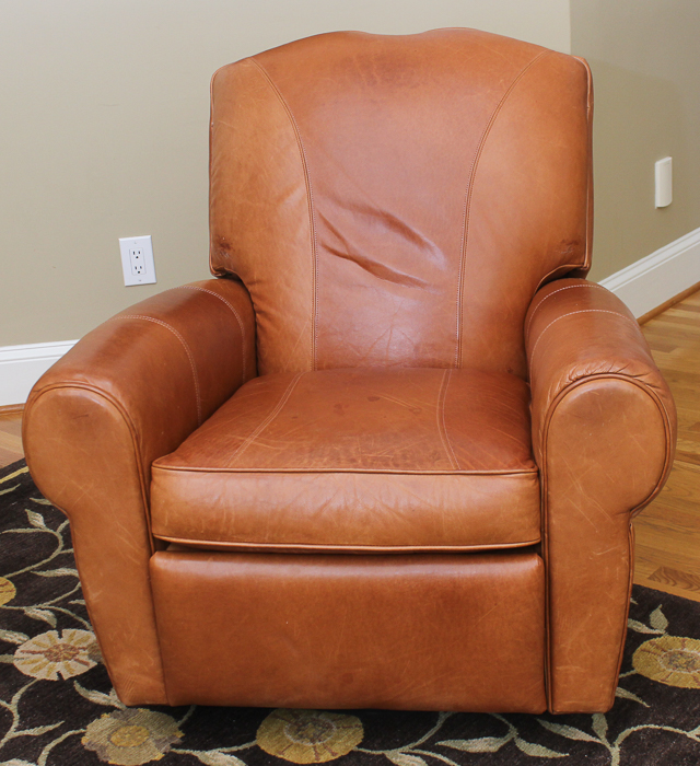 Barcalounger Leather Recliner