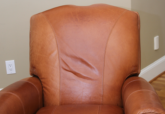 Barcalounger Leather Recliner