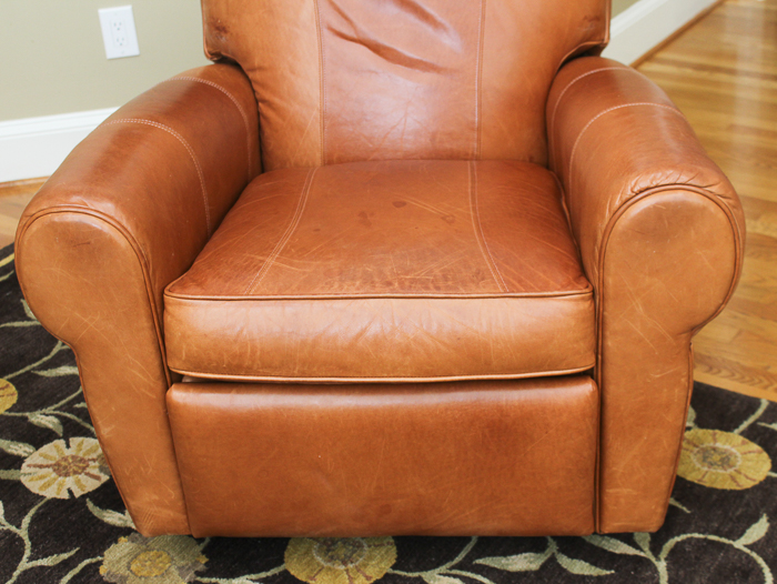 Barcalounger Leather Recliner
