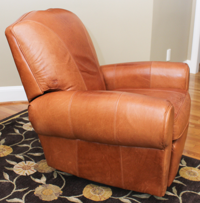 Barcalounger Leather Recliner