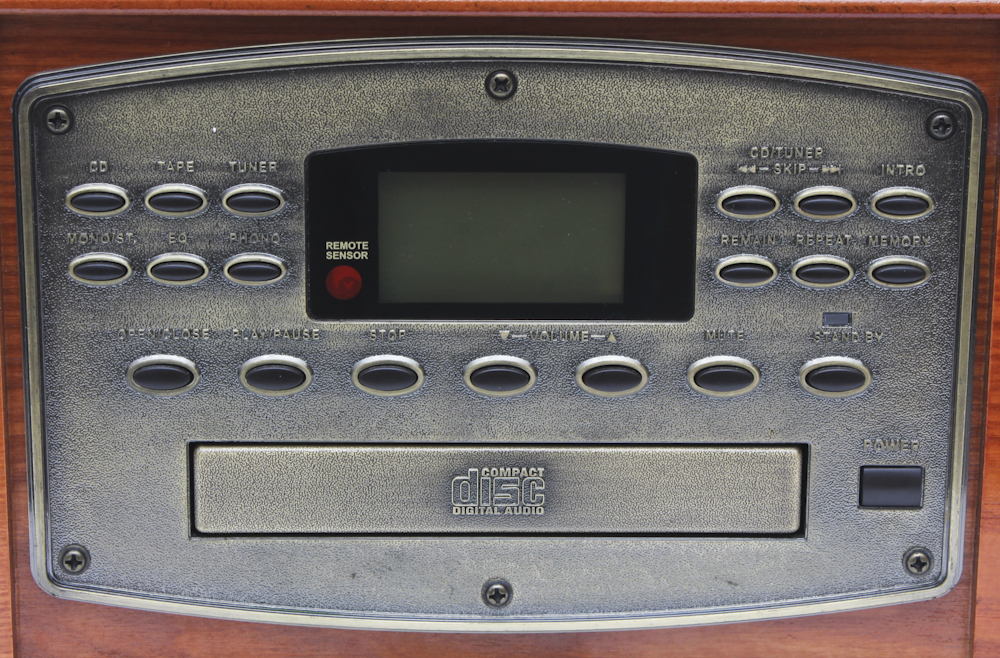 Crosley Gold Series Vintage Style Entertainment Center