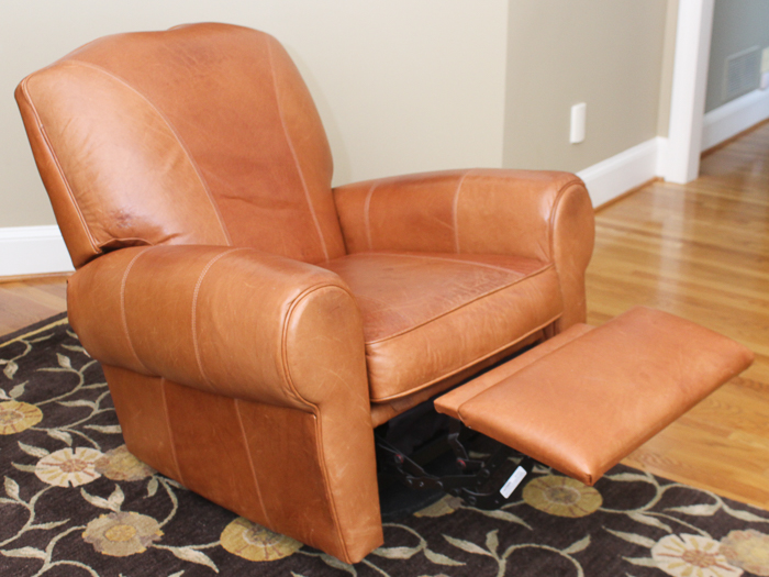Barcalounger Leather Recliner