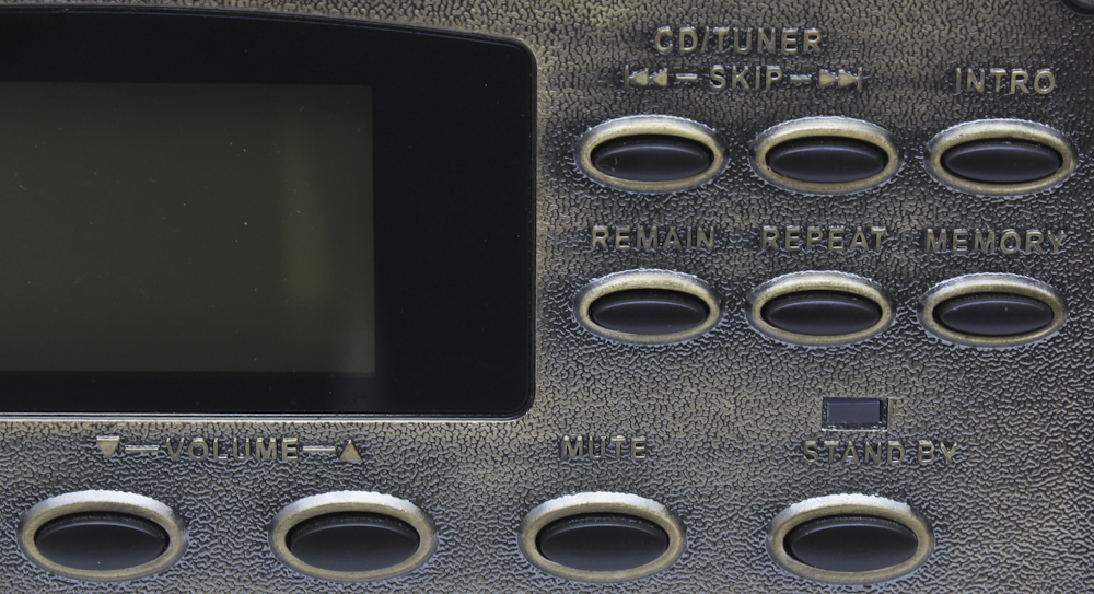 Crosley Gold Series Vintage Style Entertainment Center