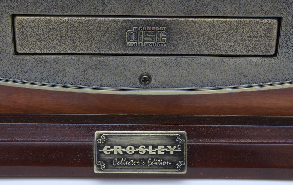 Crosley Gold Series Vintage Style Entertainment Center