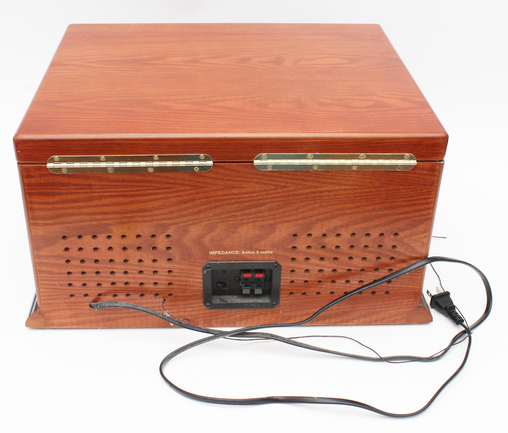 Crosley Gold Series Vintage Style Entertainment Center